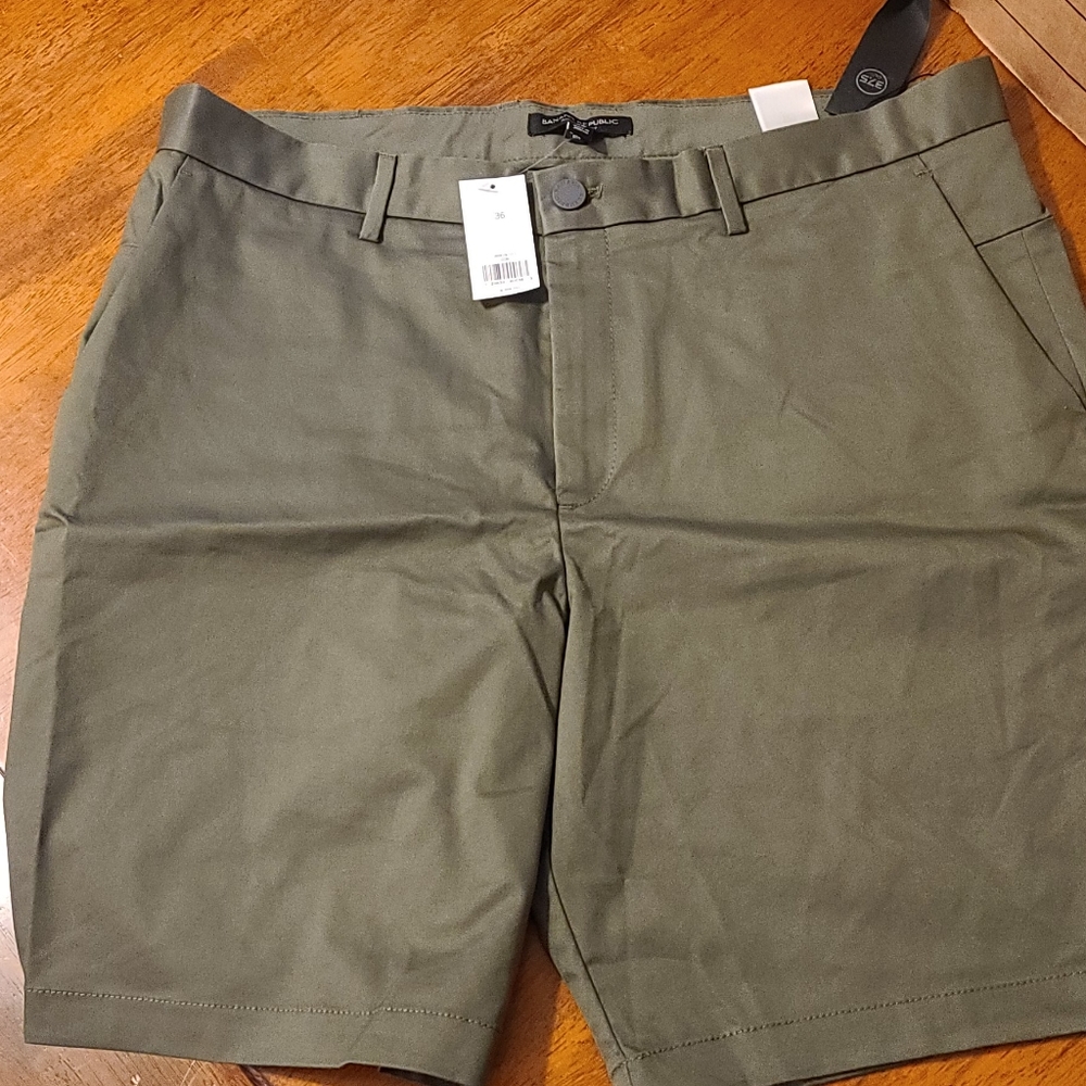 Banana Republic Forest Green Shorts